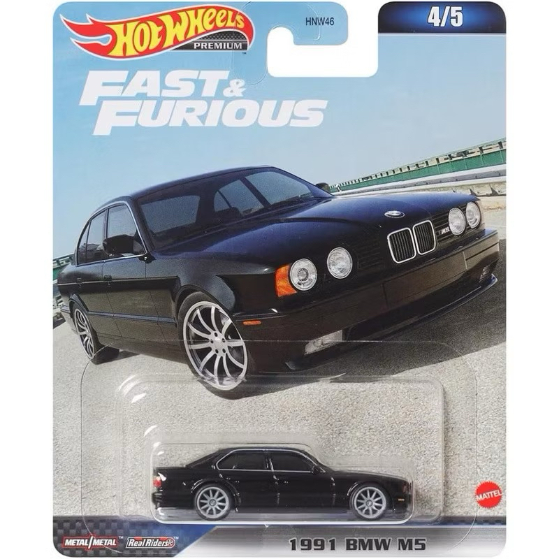 Hot Wheels PREMIUM ♥️เเพ็คญี่ปุ่น FAST&FURIOUS 1991 BMW M5