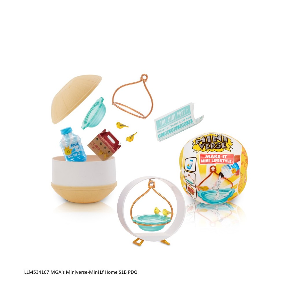 MGA (เอ็มจีเอ) Miniverse -  Mini Lf Home S1B PDQ ของเล่นจิ๋ว DIY รหัส LLM534167