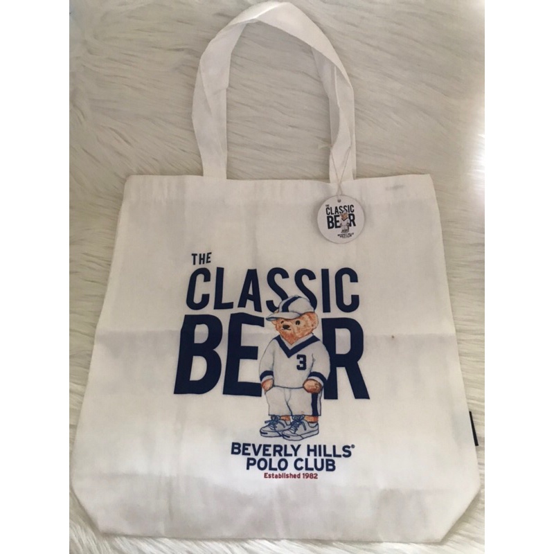 Beverly Hills Polo Club กระเป๋าผ้า Classic Bear
