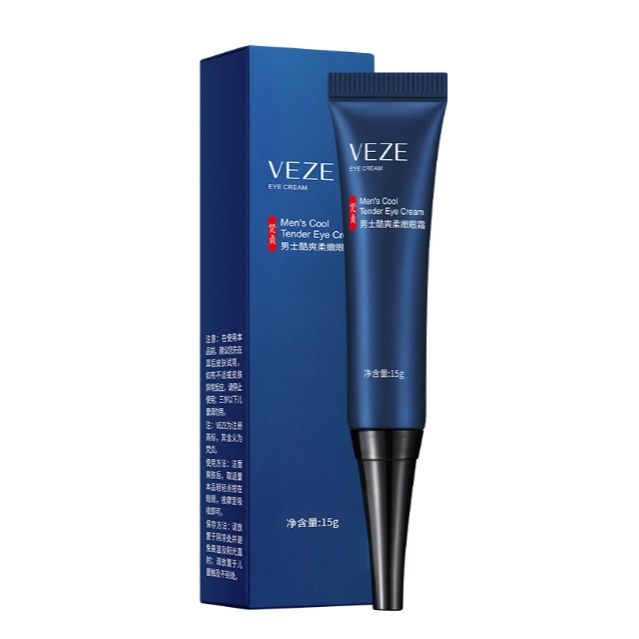 ครีมทาใต้ตาผู้ชาย VEZE EYE CREAM เนียน ไม่เหนียวเหนอะหนะ ซึมซาบง่าย อ่อนโยน ฟื้นฟู แสดงให้เห็นถึงเสน่ห์ของผู้ชาย 15g.