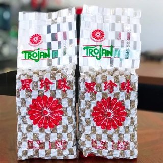 เม็ดไข่มุกสีดำ ไข่มุกดำ ไข่มุกโตรจัน Trojan เม็ดกลาง ราคาส่งยกลัง 1ลัง 18ถุง ( Bubble Tea ) ราคาส่งยกลัง