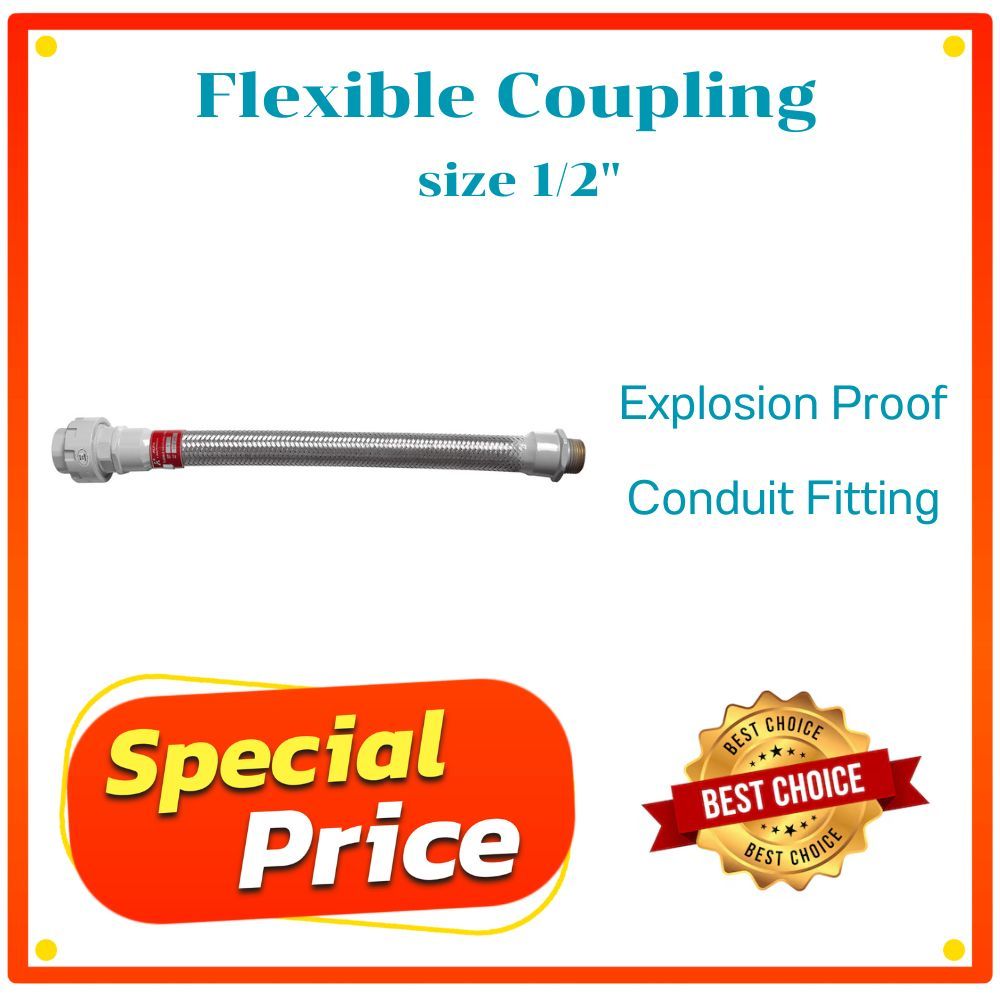 Flexible Coupling Explosionproof Conduite Fitting ท่ออ่อนกันระเบิด ขนาด 1/2"