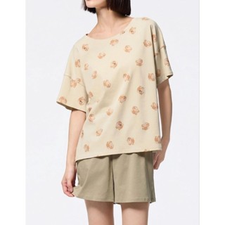 ชุดนอนGU ลายสุนัขและแมว (Pre-order 7-14วัน)