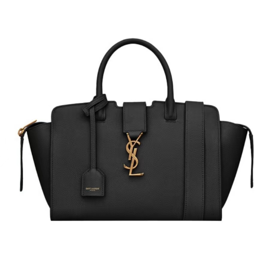 Saint Laurent แซงต์โลร็องต์ YSL การเดินทาง big capacity Handbag ของแท้ กระเป๋าถือ (กล่องของขวัญ+ถุงเก็บฝุ่น+ใบแจ้งหน）