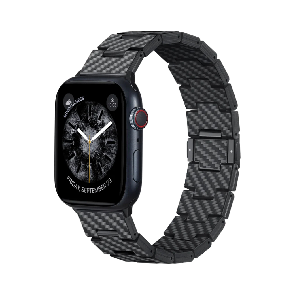 Pitaka สายนาฬิกาสำหรับ Apple Watch Sizes 49/45/44/42/41/40/38mm รุ่น Carbon Fiber Watch Band