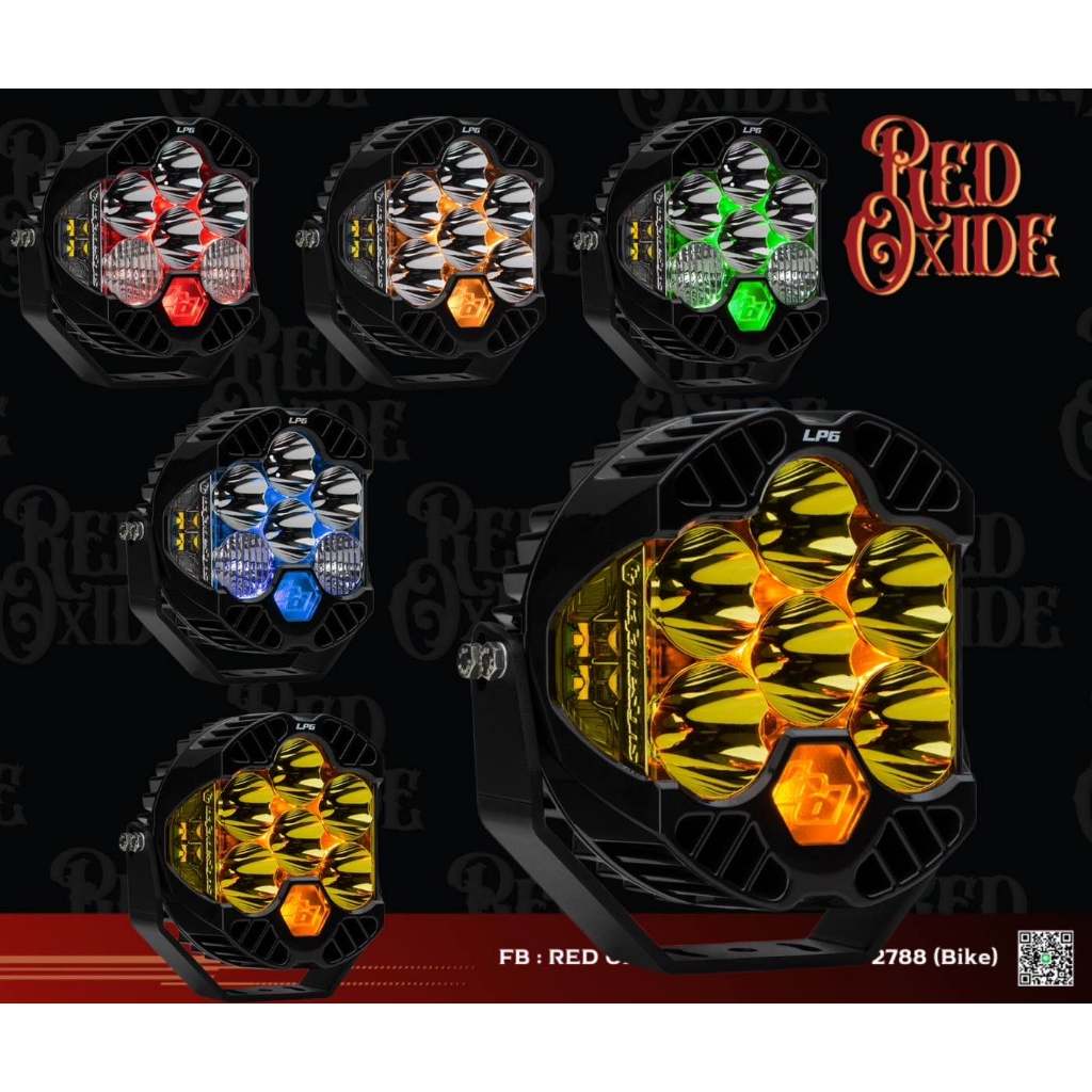 Baja Designs-LP6 Pro LED Auxiliary Light Pod – Driving/Combo – Clear