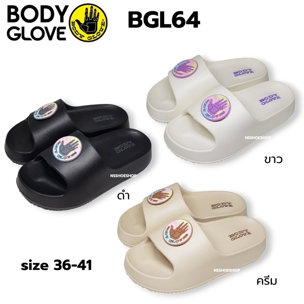 [ส่งทุกวัน] ใหม่!!! Body Glove รองเท้าแตะแบบสวม ผู้หญิง รุ่น BGL64 size 36-41