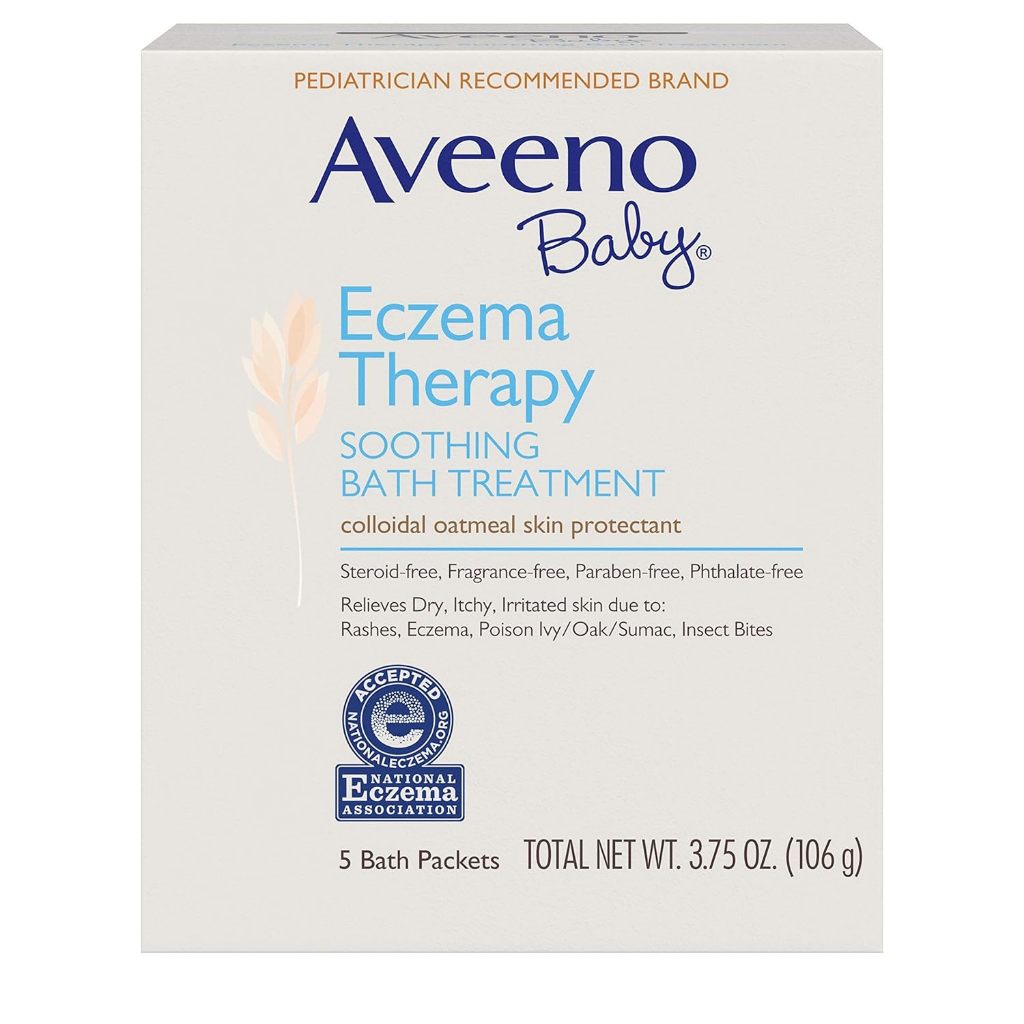 Aveeno Baby Eczema Therapy Moisturizing ครีมบำรุงผิวที่แห้งและคัน ราคา ถูกที่สุด ดีลบีเคเค แกลเลอรีภาพที่ 8