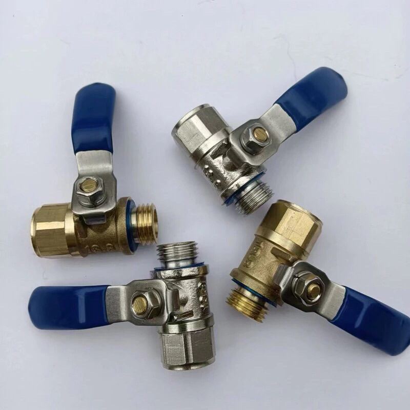 บอลวาล์วพ่นยาผู้-เมีย/ ก๊อกพ่นยา ผู้-เมีย (แสตนเลส/ทองเหลือง) ใช้กับเครื่องพ่นยา 767, ปั้มพ่นยา 3 สูบ