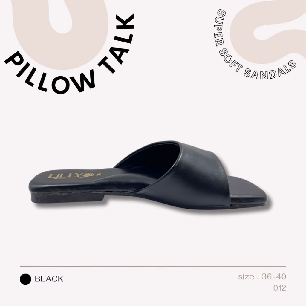 Sharisa Shoes รุ่น PILLOW TALK (012) รองเท้าแตะลูกคุณหนู พื้นนุ่มนิ่มพิเศษ มีฟองน้ำเสริมอุ้งเท้า น้ำหนักเบา ใส่สบาย