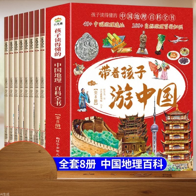 หนังสือสารานุกรมภูมิศาสตร์ภาษาจีนมาในเรื่องเล่าการ์ตูนซึ้งพาสถานที่ท่องเที่ยวทุกภูมิภาคที่จีน