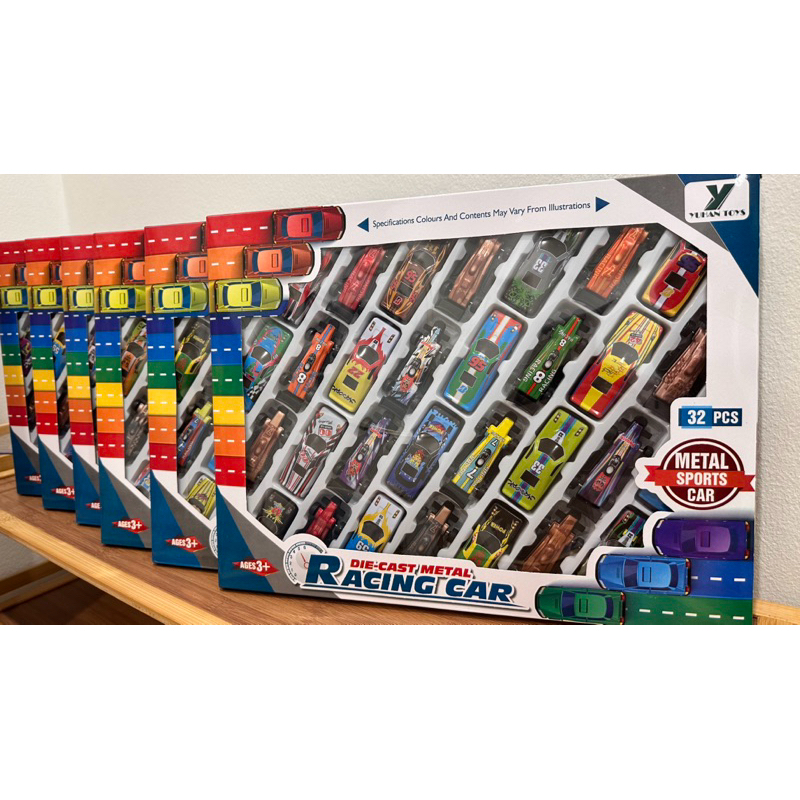 ของเล่นรถแข่ง 32 คัน racing cars toy
