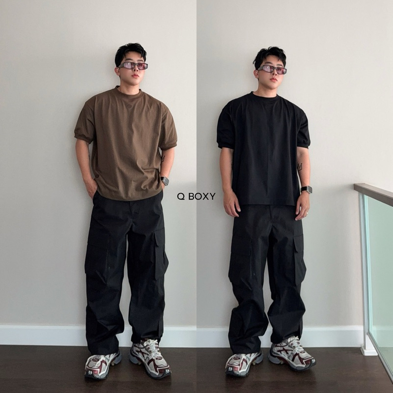 QCLOTH : Q BOXY TSHIRT