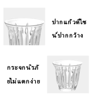 พร้อมจัดส่ง｜ ถ้วยกาแฟ อิตาเลี่ยนเอสเปรสโซสกัดแก้วลาเต้ถ้วยออสเตรเลียสีขาวอารมณ์ทนความร้อนถ้วยแก้ว glass
