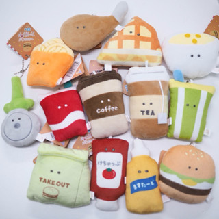 Yell world- พวงกุญแจตาจุด คอลเลคชั่น Fast food ของแท้