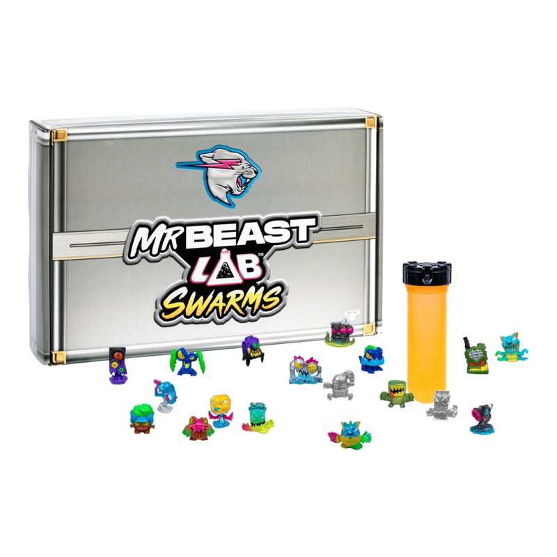 (ของแท้100%) MrBeast Lab Swarms Atomic Series Exclusive Cash Case Bulk Pack