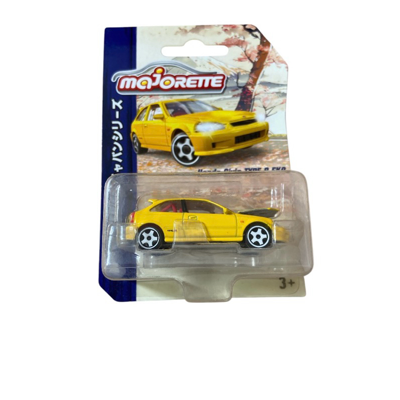 Majorette Japan Series Honda Civic tire ek9