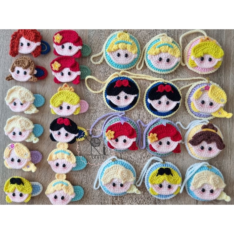 งานพร้อมส่งกิ๊บเจ้าหญิงและกระจกเจ้าหญิง