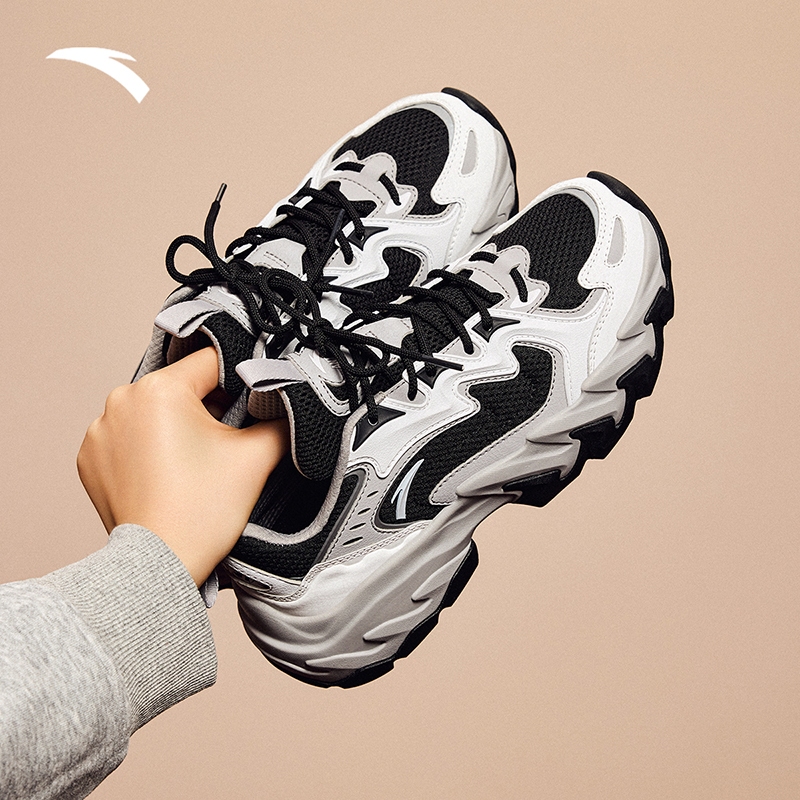 [ANTA x Wang YiBo] CornerStone  รองเท้าsneakerผู้หญิง กันลื่น น้ำหนักเบา 1224D8865 Official Store