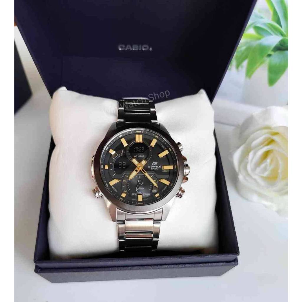 นาฬิกาCASIO EDIFICEรุ่น ECB-30D ,ECB-30DC นาฬิกาข้อมือผู้ชายสายแสตนเลส เชื่อมต่อสมาร์ทโฟน-ของแท้ 100% รับประกันศูนย์ CMG