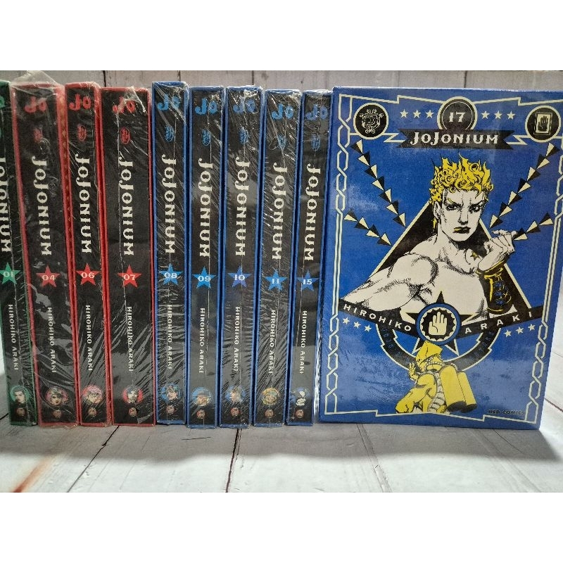 Jojonium โจโจเนียมเล่ม1 4 6 7 8 9 10 11 15 17 ขายยกชุด มือหนึ่ง พร้อมส่ง หายาก มีชุดเดียว