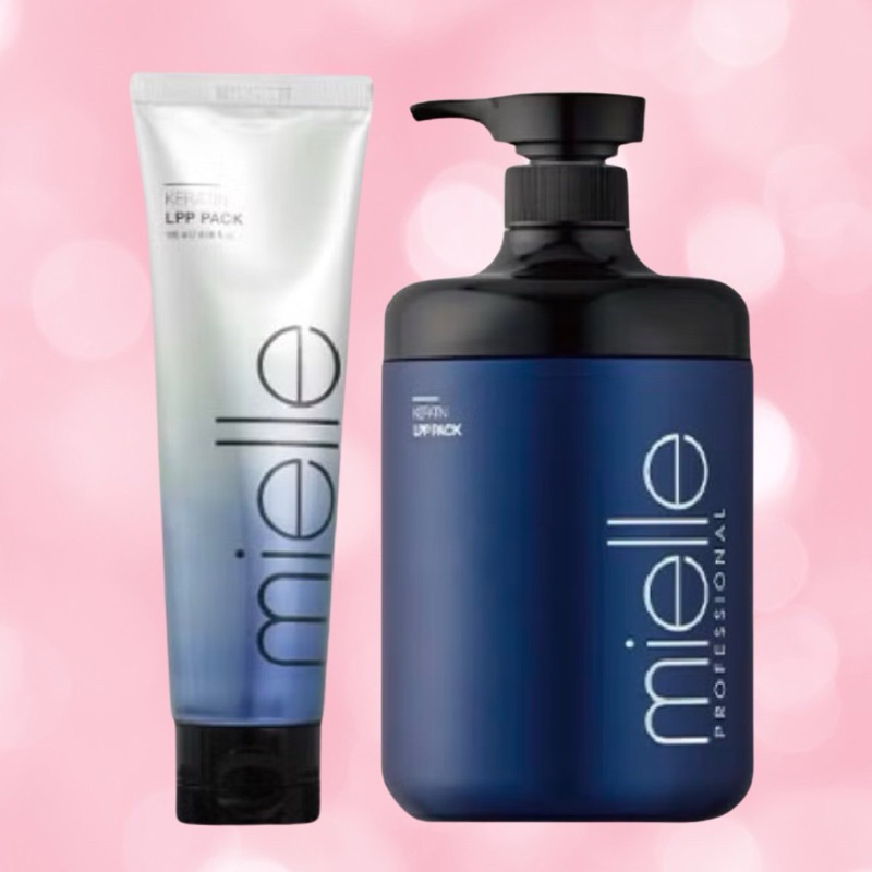 MIELLE Keratin LPP PACK 120 1000 ML.ทรีทเม้น เคราตินเข้มขั้นสูง แนะนำให้ใช้หลังการทำเคมีทุกชนิดจะได้ผลดีที่สุด