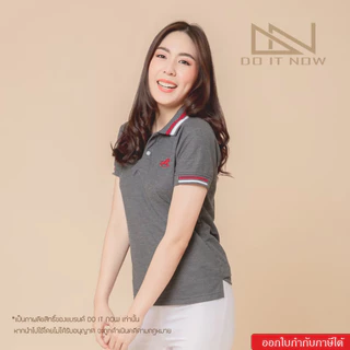 เสื้อโปโล รุ่น Rocking Horse 🔥สีเทาท็อป🔥 (หญิง) By Doitnow สินค้าคุณภาพ จากแห่งผลิตโดยตรง!!