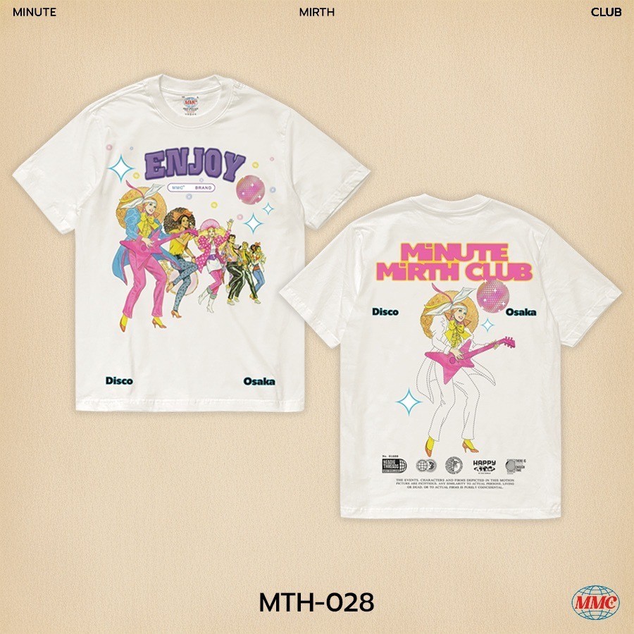 Power7 x Minute Mirth เสื้อยืดสตรีทแฟชั่น คอลเลคชั่นใหม่จากแบรนด์ Minute Mirth (MTH-028) – โปรปัง