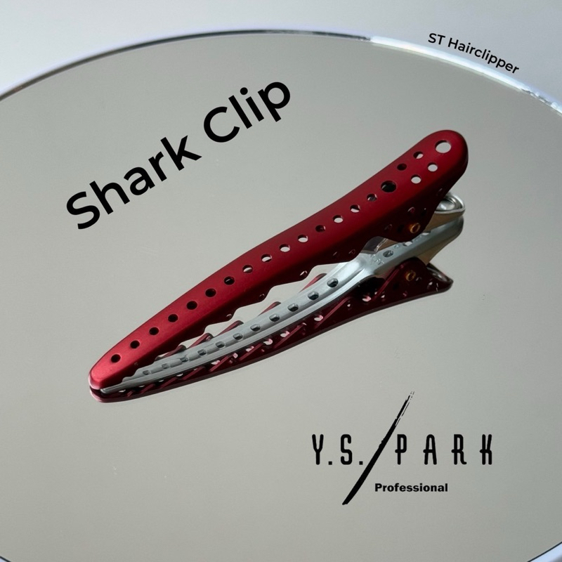 Ys Park Shark clip กิ๊บ Ys สีแดง แยกขายแบ่ง 1 ชิ้น Made in Japan ของแท้ 100%