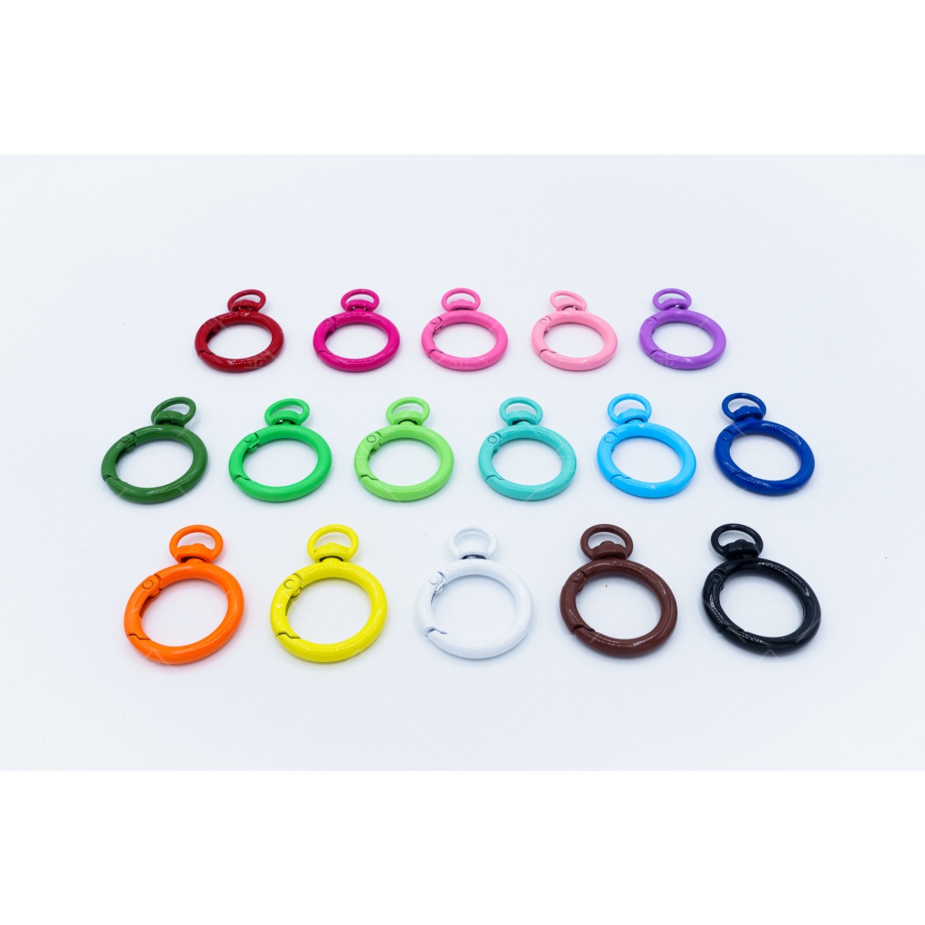 .ปลีก/ส่ง (1ชิ้น) คอหมาวงกลมสปริงขาง้าง 2 หุน ฐานกลมงานพ่นสีๆ  (2หุน)(CO7004)