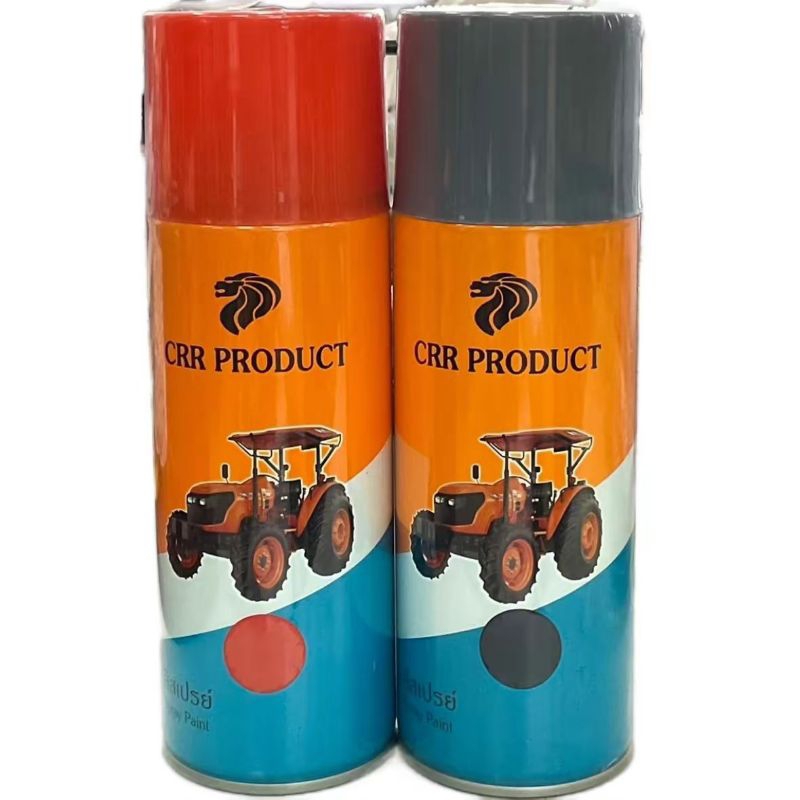 สีสเปรย์ สีพ่นรถแทรกเตอร์ สีส้มคูโบต้า สีเทาคูโบต้า