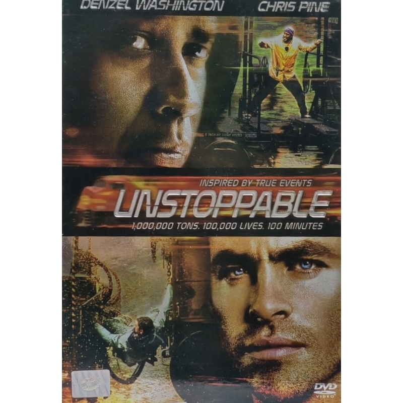 DVD :  Unstoppable   ดีวีดีมือสองแผ่นแท้มาสเตอร์ สภาพนางฟ้า ราคาสุดคุ้ม 5444