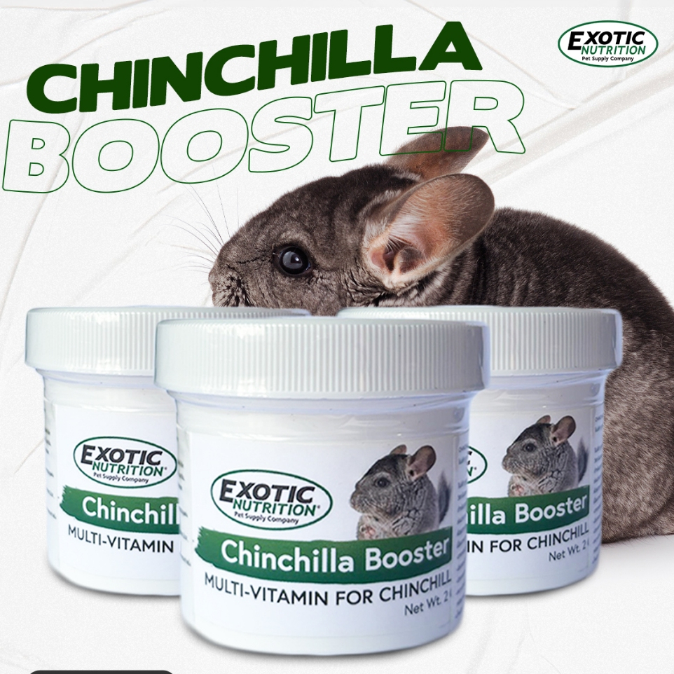 Exotic Nutrition Chinchilla Booster  (2oz.) วิตามินสัตว์เลี้ยง วิตามินรวม ชิลชิล่า