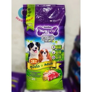 อาหารสุนัขบ๊อกด๊อก(Bokdok)ขนาด20กก.เม็ด3สี รวมรส เหมาะกับสุนัขทุกสายพันธุ์