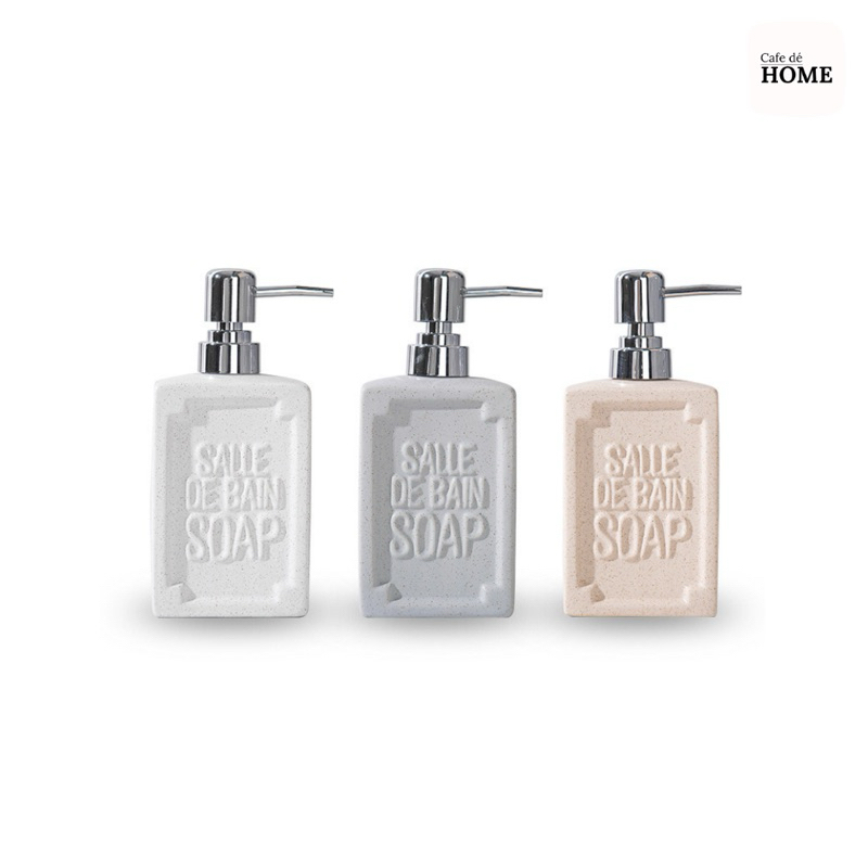 ขวดใส่สบู่ และที่วางสบู่ สำหรับห้องน้ำ Lotion04 | ขวดใส่สบู่ ที่วางสบู่