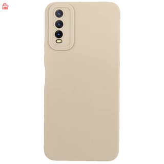 เคส สำหรับ Vivo Y12s Y12a Y20s Y20 Y20i V2043 V2026 V2102 V2029 เคสซิลิโคนนิ่ม กันกล้อง TPU สีพื้น