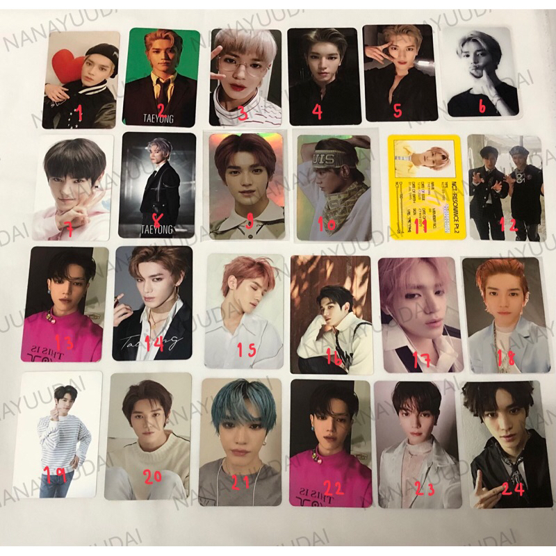 การ์ดแทยง TAEYONG NCT127
