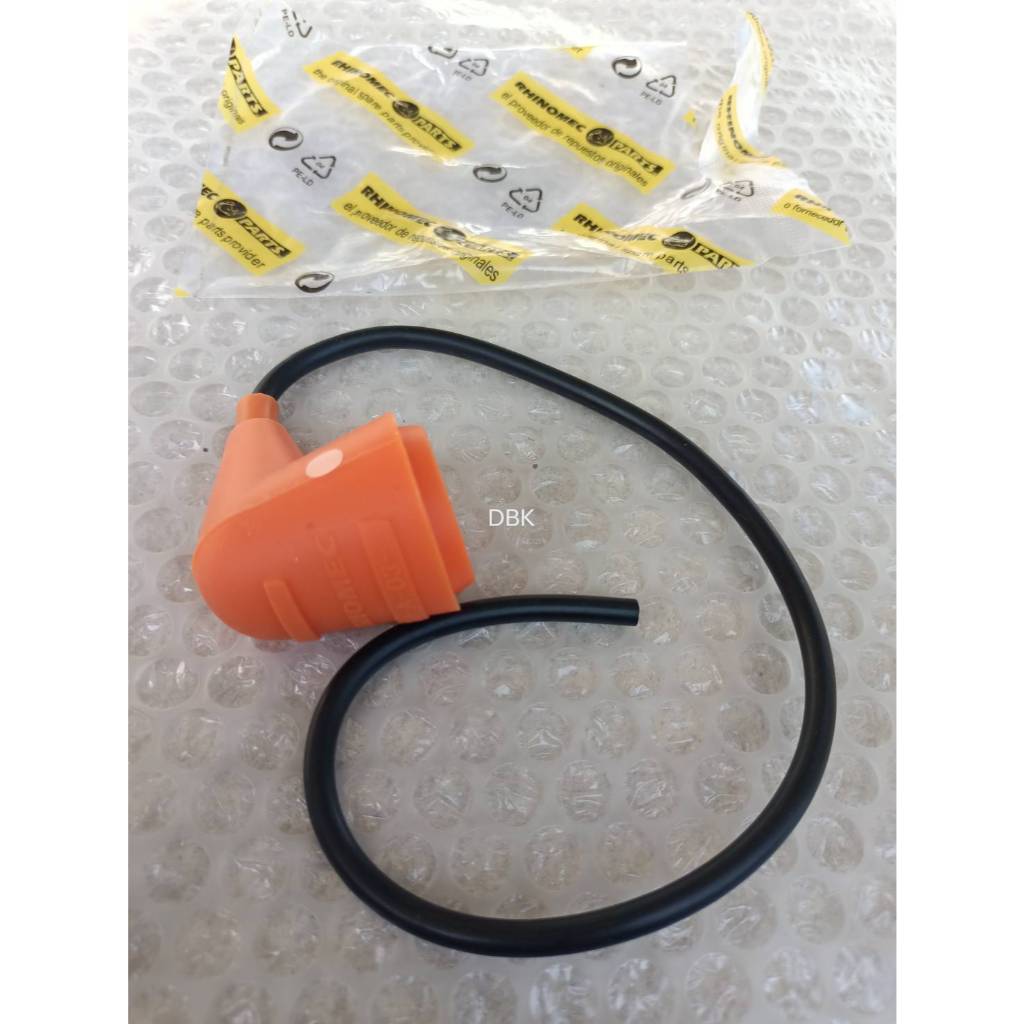 ปลั๊กหัวเทียน070 แท้RHINOMEC ยางครอบหัวเทียน STIHL สติล MS070เลื่อย(หัวนกกระจอก)ทนความร้อนไม่เปื่อย อะไหล่ทดแทน