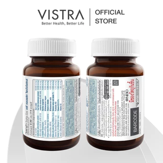 [แพ็ค 3 ขวด 90 เม็ด] VISTRA VITAL-PRO Daily Complete Probiotics - วิสทร้า ไวเทิล-โปร เดลี่ คอมพลีท โพรไบโอติกส์