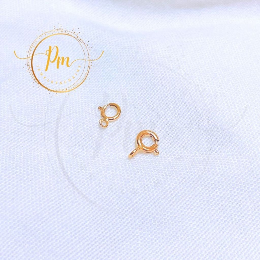 ตะขอก้ามปู PM.JEWELRY สร้อยคอ ทองคำแท้ 9K น้ำหนัก 0.06,0.12 กรัม มีใบรับประกันจากทางร้าน