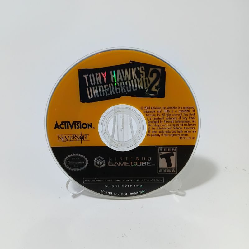 GameCube - Tony Hawk's Pro Skater 2 (USA) แผ่นแท้