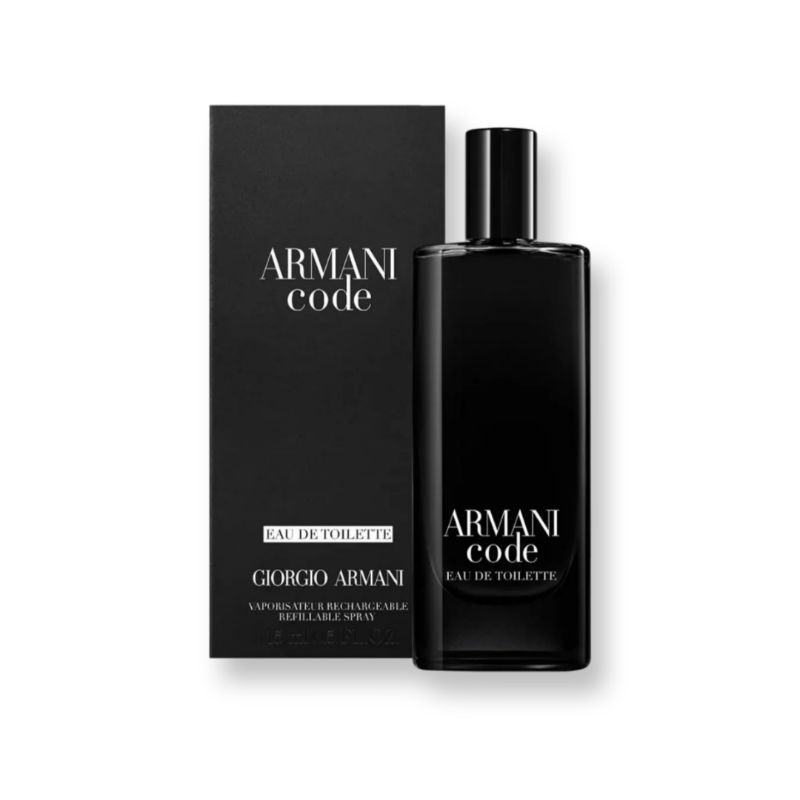 Giorgio Armani Code Eau De Toilette Spray, 0.5 fl oz/ 15ml.