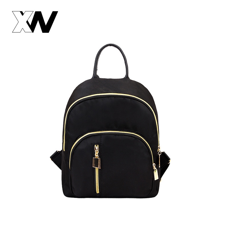 XWbrand  ราคาถูก กระเป๋าเป้แฟชั่นฮิต ทรงสวยทำถึงมาก น้ำหนักเบาพกพาสะดวก ใส่ได้หลายโอกาส มีซิปหลายช่อ