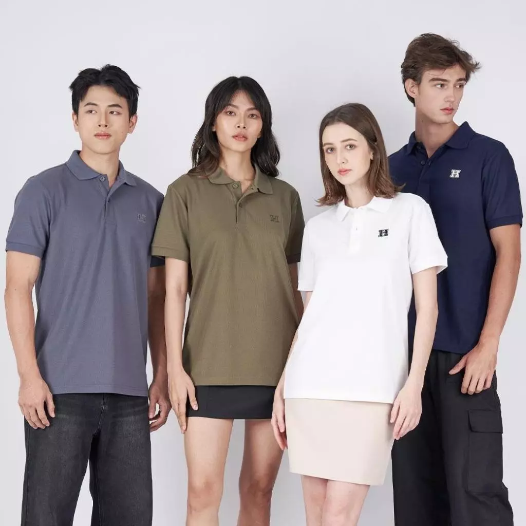 haas เสื้อโปโล Unisex SBSQ2174 thumbnail 5