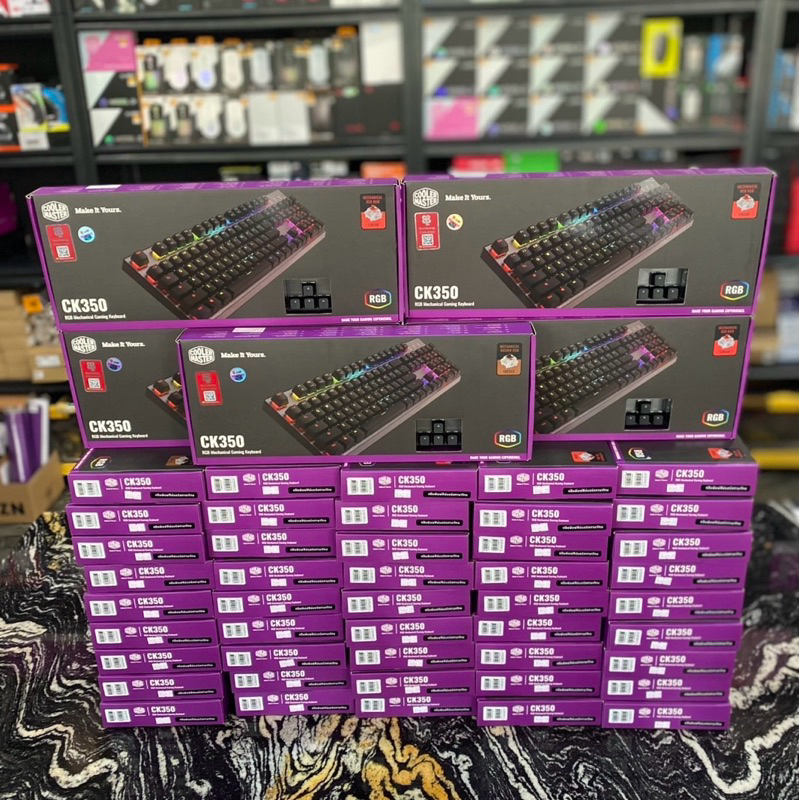 🛵มีส่งด่วน💨 Cooler Master CK350 RGB Mechanical Gaming Keyboard (TH)