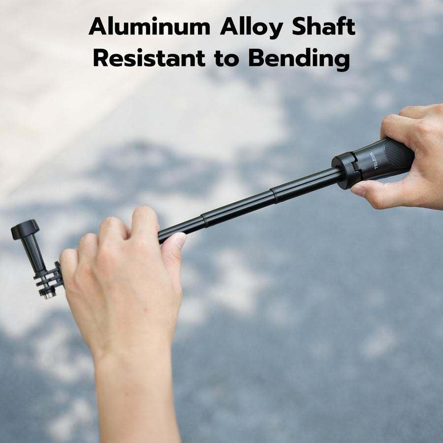 Telesin S1-MNP-01 Mini tripod Selfie Stick ขาตั้งกล้องขนาดพบพาสำหรับ GoPro / DJI / Action Camera
