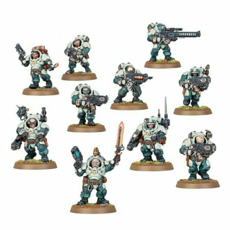 HEARTHKYN WARRIORS ×10
from COMBAT PATROL box

VOTANN 40k WARHAMMER
