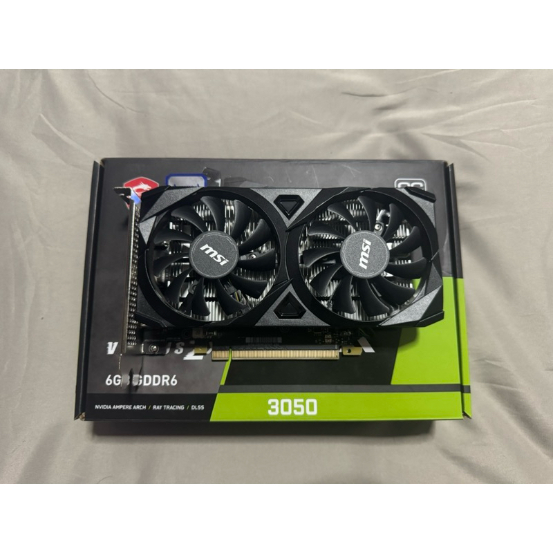 RTX 3050 6GB MSI VENTUS X2 มือสอง ประกันศูนย์ไทย