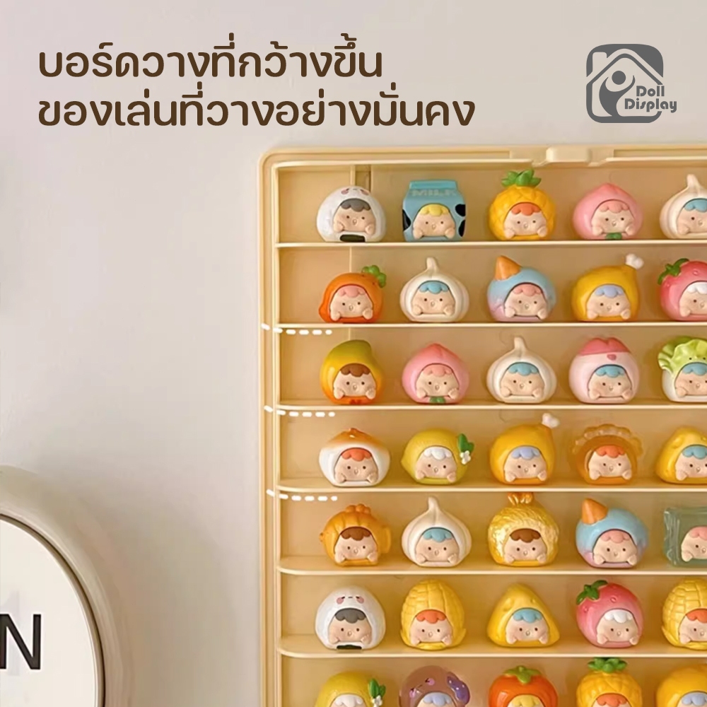 กล่องใส่โมเดล ตู้ใส่โมเดลติดผนัง กล่องใส่ art toy กล่องใสกันฝุ่นกันรอย ทันสมัยและเรียบง่าย ป้องกันการเกิดออกซิเดชัน - รูปที่ 6