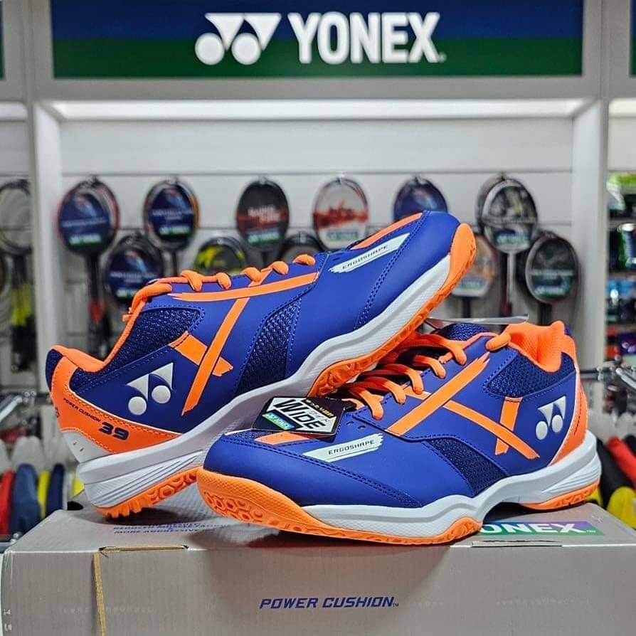 รองเท้าแบดมินตัน YONEX BADMINTON SHOES POWER CUSHION 39 WIDE BLUE